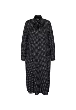 Черное розовое платье Seidensticker, синий