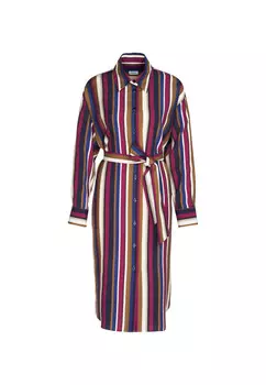 Черное розовое платье Seidensticker, синий