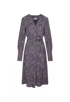 Черное розовое платье Seidensticker, синий