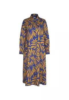 Черное розовое платье Seidensticker, желтый