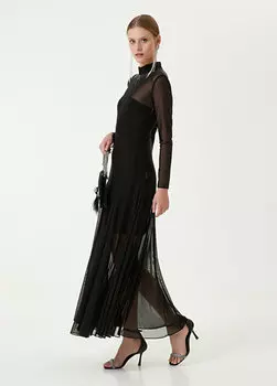 Черное вечернее платье Network
