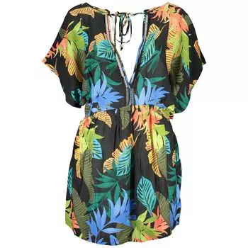 Черное вискозное платье Desigual