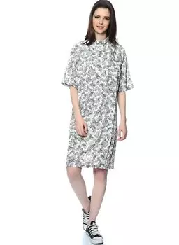 Черное женское домашнее платье NRDR172 Neon Rose, черный