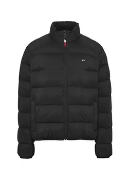 Черное женское пальто Tommy Jeans