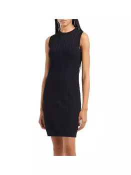 Черное женское платье Armani Exchange