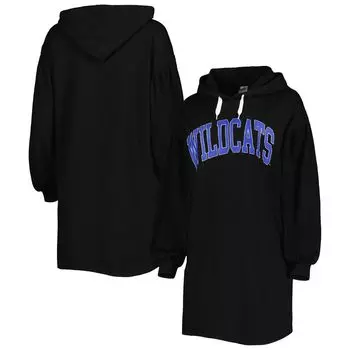 Черное женское платье Gameday Couture Kentucky Wildcats Game Winner в винтажном стиле, трехцветное платье