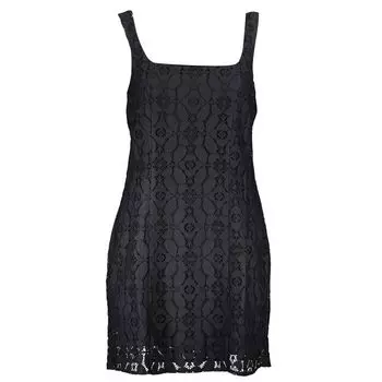 Черное женское платье из полиэстера Desigual, Black