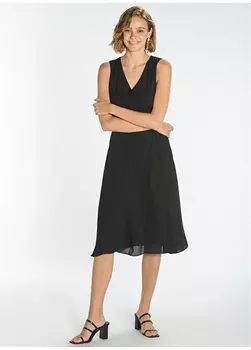 Черное женское платье NGSTYLE