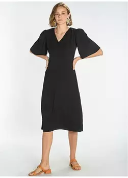 Черное женское платье NGSTYLE