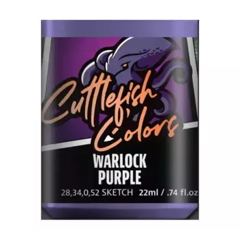 Чернокнижник Фиолетовый, Cuttlefish Colors - Blues, Greens, and Purples (15ml)