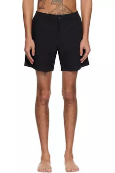 Черные 6-дюймовые шорты для плавания Polo Prepster Polo Ralph Lauren