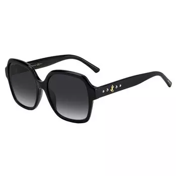 Черные ацетатные солнцезащитные очки Jimmy Choo Eyewear