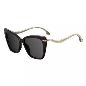 Черные ацетатные солнцезащитные очки Jimmy Choo Eyewear