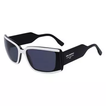 Черные ацетатные солнцезащитные очки Karl Lagerfeld
