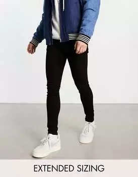 Джинсы мужские ASOS DESIGN эластичные, черный