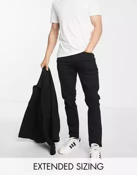 Черные эластичные джинсы скинни ASOS DESIGN