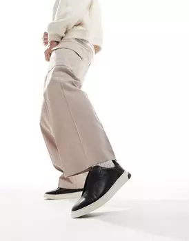 Черные эластичные кроссовки River Island