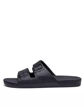 Черные ароматизированные сандалии Freedom Moose