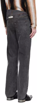 Черные асимметричные джинсы Y/Project