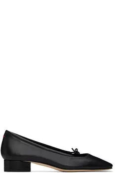 Черные балетки Darya Aeyde