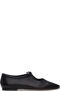 Черные балетки Della Aeyde