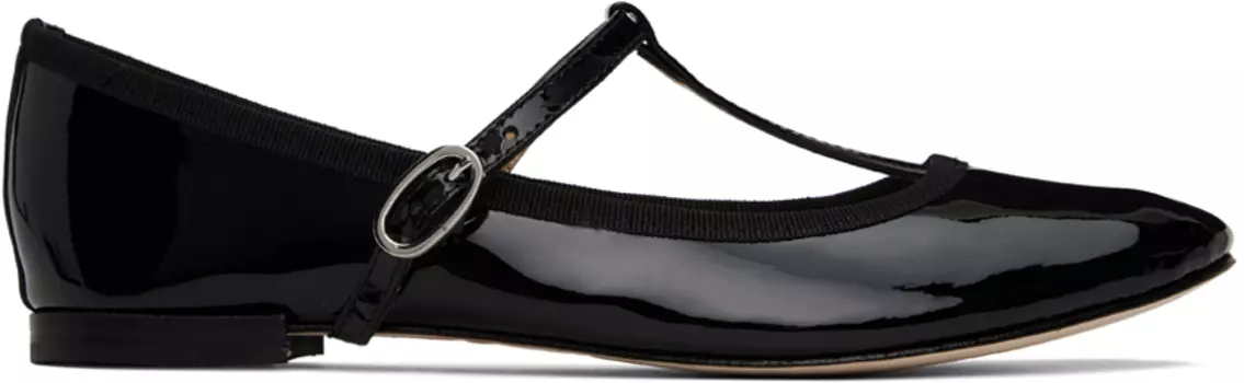 Черные балетки Faustine Repetto