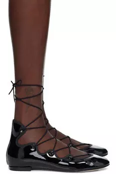 Черные балетки Limbo Mid Repetto