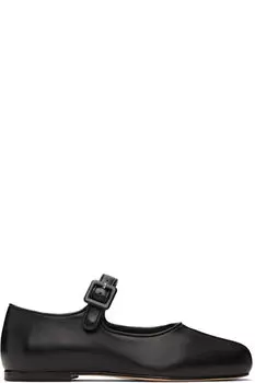 Черные балетки Мэри Джейн Пуант Sandy Liang