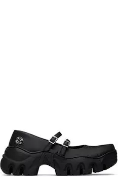 Черные балетки MJ Rombaut