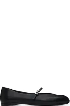 Черные балетки Mm Max Mara