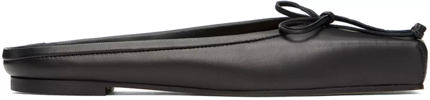 Черные балетки-мюли Le Chouchou Les Mules Jacquemus