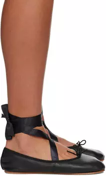 Черные балетки Repetto Sophia