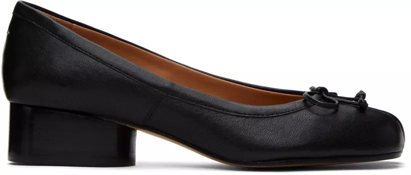 Черные балетки Tabi Maison Margiela