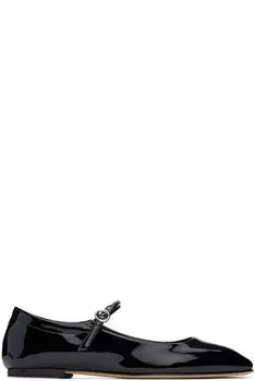 Черные балетки Uma Aeyde