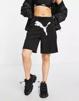 Черные баскетбольные шорты PUMA X DUA LIPA