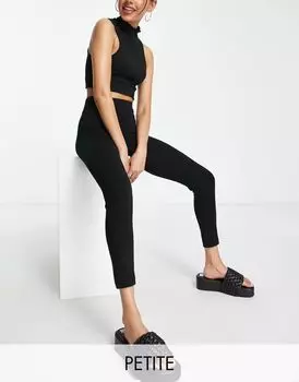 Черные базовые леггинсы до щиколотки Topshop