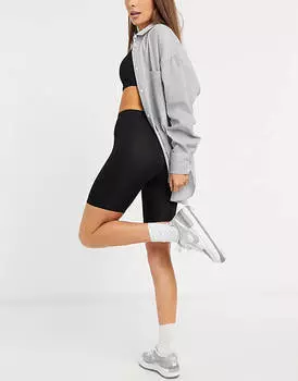 Черные базовые шорты-леггинсы ASOS DESIGN