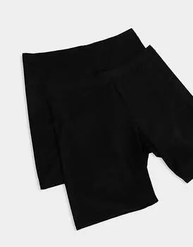 Черные базовые шорты-леггинсы ASOS DESIGN Curve 2