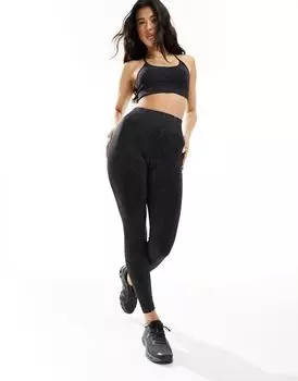 Черные бесшовные леггинсы ASOS 4505