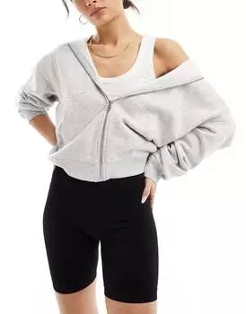 Черные бесшовные леггинсы в рубчик с бесшовной скульптурой ASOS DESIGN