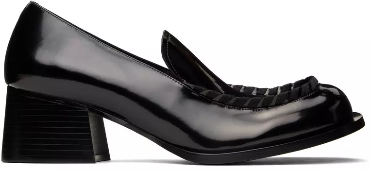 Черные блочные мокасины untitlab, Nero