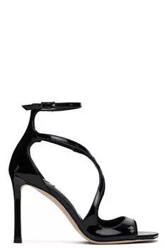 Черные босоножки на каблуке Azia 95 Jimmy Choo