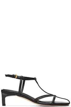 Черные босоножки на каблуке Dear Frances