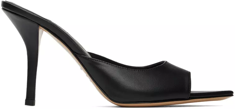 Черные босоножки на каблуке Pernille Teisbaek Edition Perni 04 GIABORGHINI