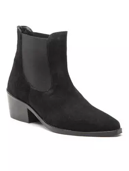 Черные ботильоны Simple, черный