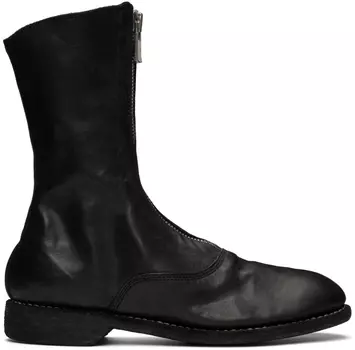 Черные ботинки 310 Guidi