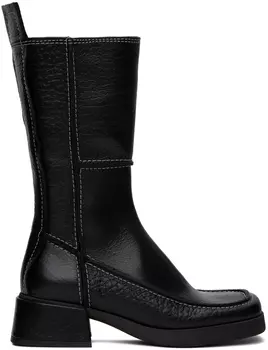 Черные ботинки Альзира Miista