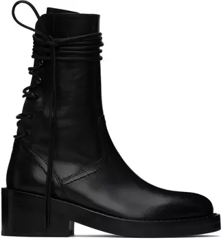 Черные ботинки Ann Demeulemeester Henrica