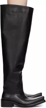 Черные ботинки Balenciaga Santiago