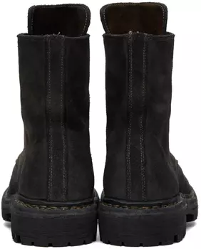 Черные ботинки Big Daddy Nonnative x Guidi Edition UNDERCOVER